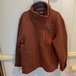 Patagonia Better Sweater Boys half zip